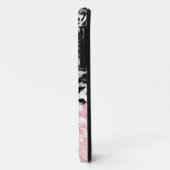 311 iPhone 5のLe Plush Fleurのファンキーなヒョウのピンク Case-Mate iPhoneケース (裏面/左)