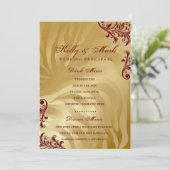 311-Jardin d'orの夕食の飲み物メニュー赤 メニュー (スタンド正面)