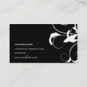 311-Julianna日のn夜ダマスク織 名刺 (裏面)