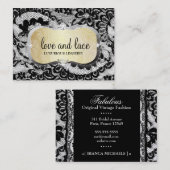 311 Lace de Luxe Gold 名刺 (正面/裏面)