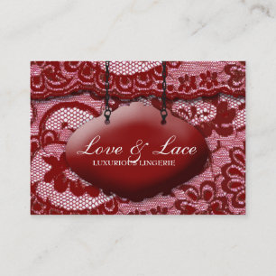 311 Lace de Luxe Rouge 名刺