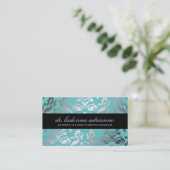 311 Ladonnaのダマスク織のトパーズ 名刺 (スタンド正面)