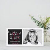 311-Love & Kisses Valentines Funky Card シーズンカード (スタンド正面)