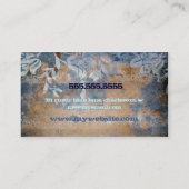 311-Lusciously素朴な金 名刺 (裏面)