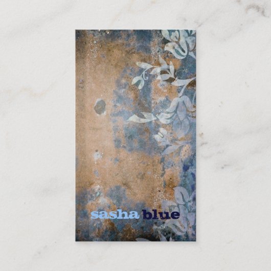 311-Lusciously素朴な金 名刺 (正面)