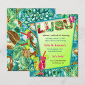 311 Lushious Luau Invitation 招待状 (正面/裏面)