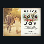 311 Peace Love Joy Vintageクリスマスポストカード シーズンポストカード<br><div class="desc">デザインバイジル・マクアミス© 2014</div>