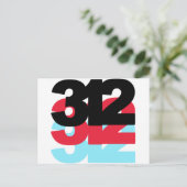 312市外局番 ポストカード (スタンド正面)