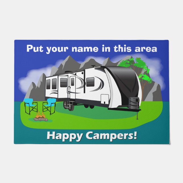 312 BHTSグランドデザイン反射 ドアマット (正面)