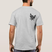 3131(ばちゃばちゃ)跳ねるグラフィックティー Tシャツ (裏面)