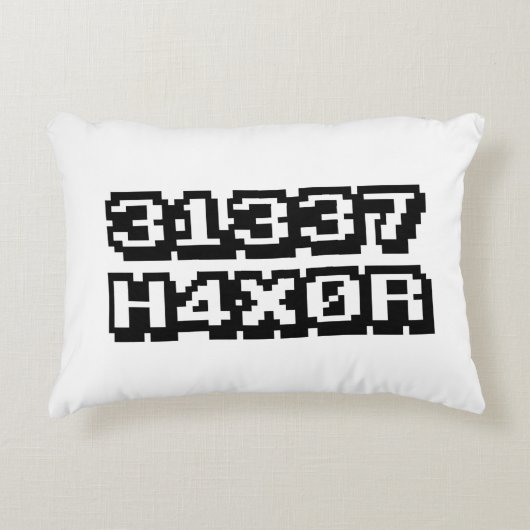 31337 H4X0R アクセントクッション (正面)