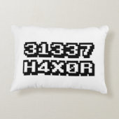 31337 H4X0R アクセントクッション (裏面)