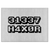 31337 H4X0R カッティングボード (正面)
