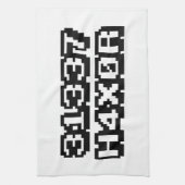 31337 H4X0R キッチンタオル (縦)
