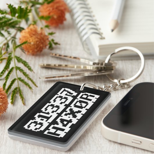 31337 H4X0R キーホルダー (正面右)