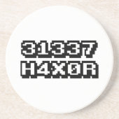 31337 H4X0R コースター (正面)
