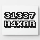 31337 H4X0R フォトプラーク (正面)