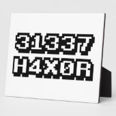 31337 H4X0R フォトプラーク (側面)