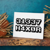 31337 H4X0R フォトプラーク (側面)