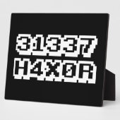 31337 H4X0R フォトプラーク (側面)