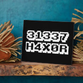 31337 H4X0R フォトプラーク (側面)