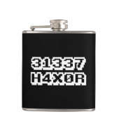 31337 H4X0R フラスク (正面)