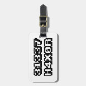 31337 H4X0R ラゲッジタグ (正面縦)