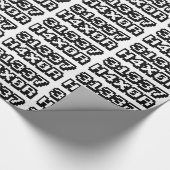 31337 H4X0R ラッピングペーパー (角)