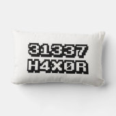 31337 H4X0R ランバークッション (裏面)