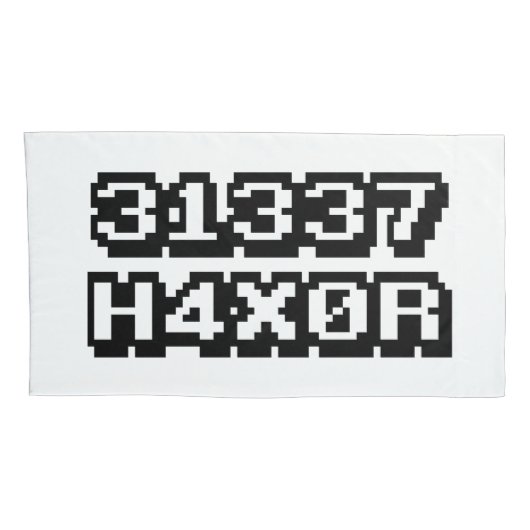 31337 H4X0R 枕カバー (裏面-右)