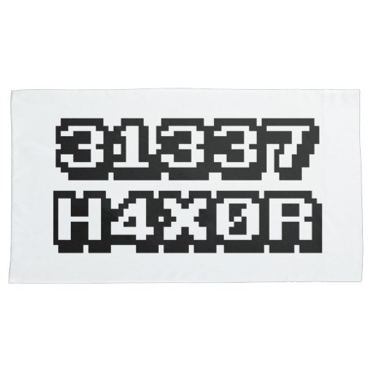 31337 H4X0R 枕カバー (正面右)