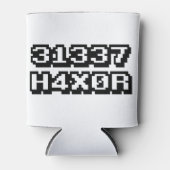 31337 H4X0R 缶クーラー (正面)