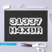 31337 H4X0R 薄葉紙 (クラフト)