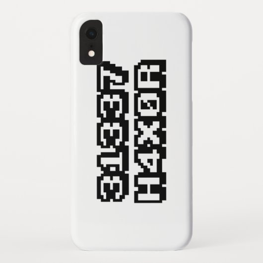 31337 H4X0R Case-Mate iPhoneケース (裏面)