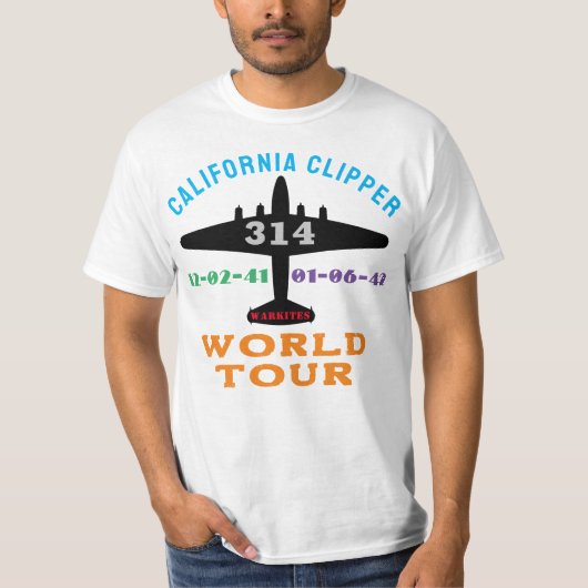 314 CaliforniaクリッパーTシャツ Tシャツ (正面)