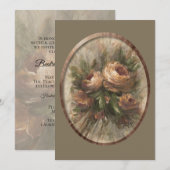 315本のバラ Op2 招待状 (正面/裏面)