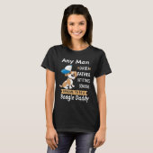 315 Any Man - Beagleパパ Tシャツ (正面フル)