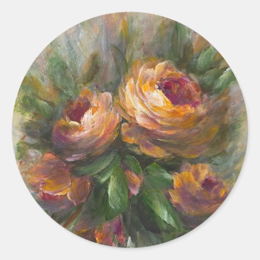 315 Roses ラウンドシール (正面)