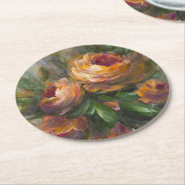 315 Roses ラウンドペーパーコースター