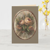 315 Roses Op2 5 x 7 カード (黄色い花)