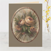 315 Roses Op2 8.5 x 11" カード (黄色い花)