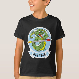 318th要撃戦闘機の艦隊 tシャツ