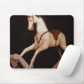 31: 揺り木馬、英語1840年 マウスパッド (マウス)