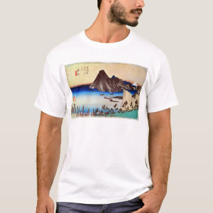 31.舞坂宿、広重舞坂宿、広重、浮世絵 Tシャツ