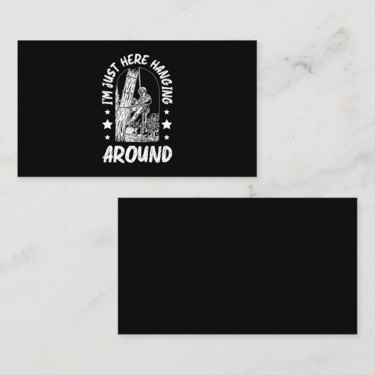 31.Arborist for a Tree trimmer 名刺 (正面/裏面)