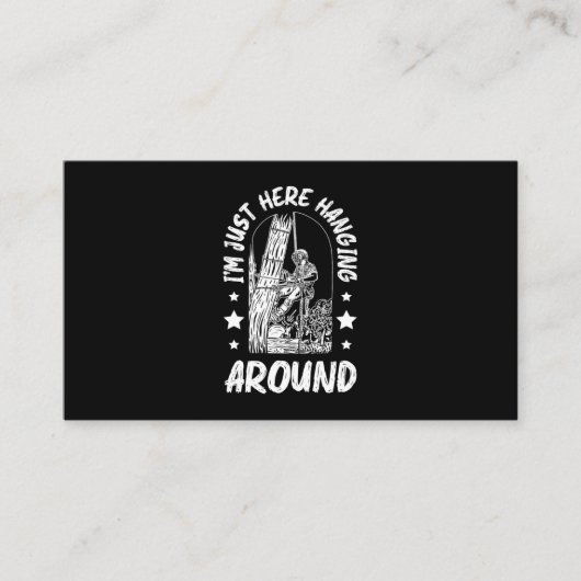 31.Arborist for a Tree trimmer 名刺 (正面)