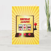 31st birthday slot machine card カード (正面)