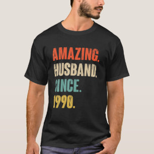 32の結婚アニバーサリーのギフト彼 – 素晴らしい夫S Tシャツ