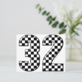 32オートレース番号 ポストカード (スタンド正面)