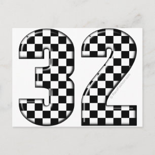 32オートレース番号 ポストカード